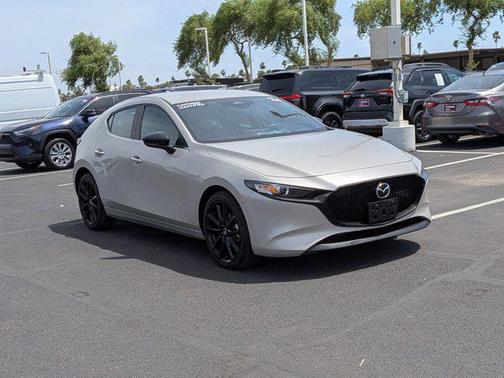 Platinum Quartz Metallic 2024 Mazda Mazda3 2.5 S Select Sport