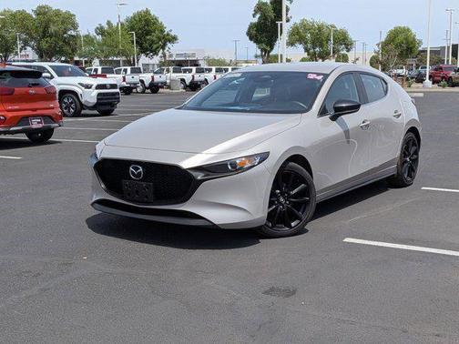 Platinum Quartz Metallic 2024 Mazda Mazda3 2.5 S Select Sport
