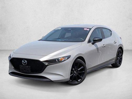 Platinum Quartz Metallic 2024 Mazda Mazda3 2.5 S Select Sport