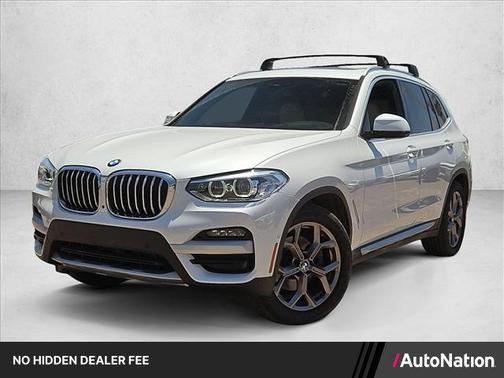 Mineral White Metallic 2021 BMW X3 xDrive30i