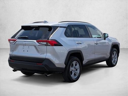 Silver Sky Metallic 2025 Toyota RAV4 Hybrid XLE
