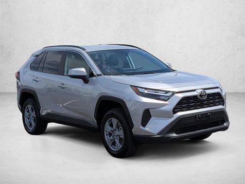 Silver Sky Metallic 2025 Toyota RAV4 Hybrid XLE