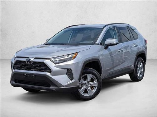 Silver Sky Metallic 2025 Toyota RAV4 Hybrid XLE