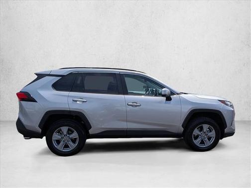 Silver Sky Metallic 2025 Toyota RAV4 Hybrid XLE