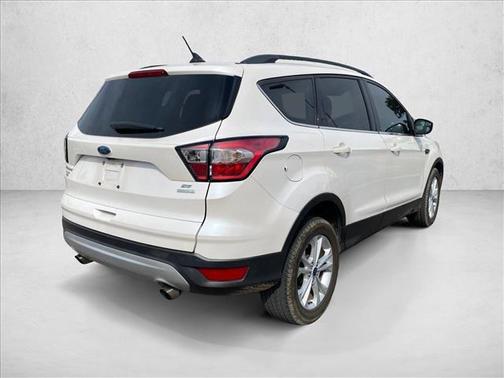 White Platinum Metallic Tri-Coat 2018 Ford Escape SE