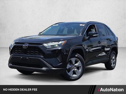 Midnight Black Metallic 2024 Toyota RAV4 XLE