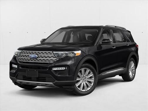 Agate Black Metallic 2021 Ford Explorer Platinum