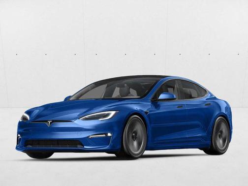 Gray 2022 Tesla Model S Dual Motor All-Wheel Drive