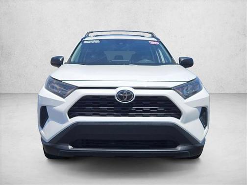 Super White 2020 Toyota RAV4 LE