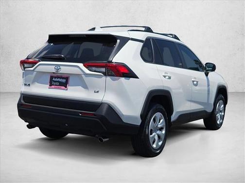 Super White 2020 Toyota RAV4 LE