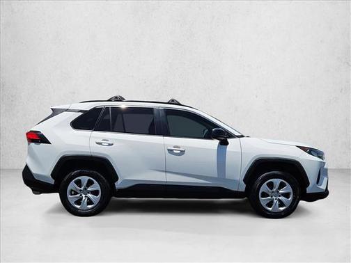 Super White 2020 Toyota RAV4 LE