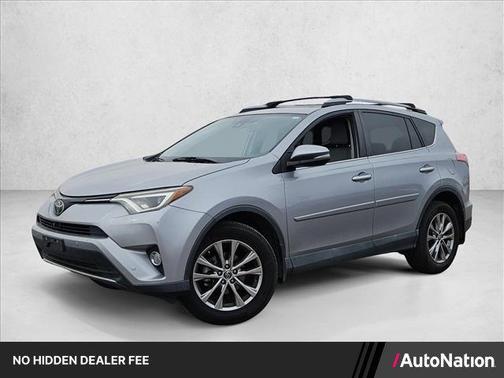 Silver Sky Metallic 2017 Toyota RAV4 Limited