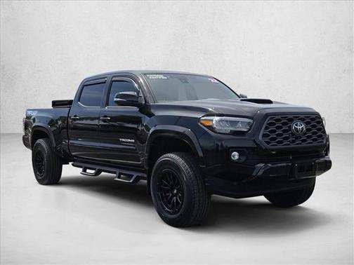 Midnight Black Metallic 2022 Toyota Tacoma TRD Sport