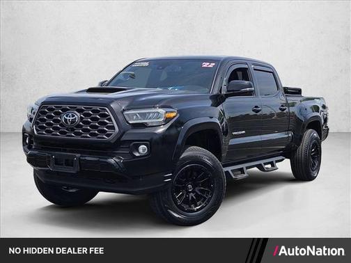 Midnight Black Metallic 2022 Toyota Tacoma TRD Sport
