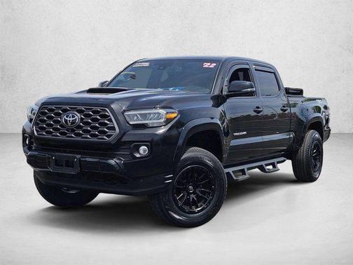 Midnight Black Metallic 2022 Toyota Tacoma TRD Sport