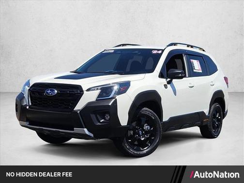 Crystal White Pearl 2024 Subaru Forester Wilderness