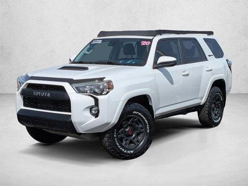 Super White 2020 Toyota 4Runner TRD Pro