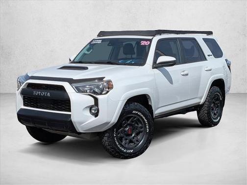 Super White 2020 Toyota 4Runner TRD Pro