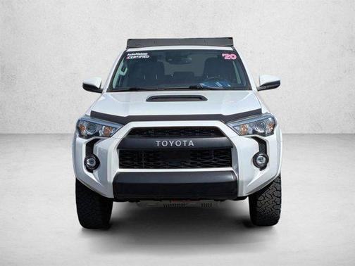 Super White 2020 Toyota 4Runner TRD Pro