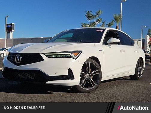 Platinum White Pea 2024 Acura Integra A-SPEC Technology