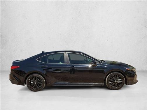 Midnight Black Metallic 2025 Toyota Camry SE