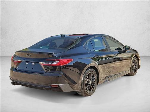 Midnight Black Metallic 2025 Toyota Camry SE