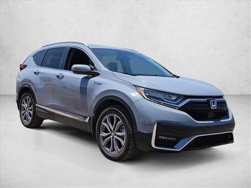 Blue 2022 Honda CR-V Hybrid Touring