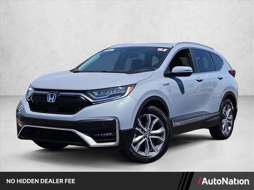 Blue 2022 Honda CR-V Hybrid Touring