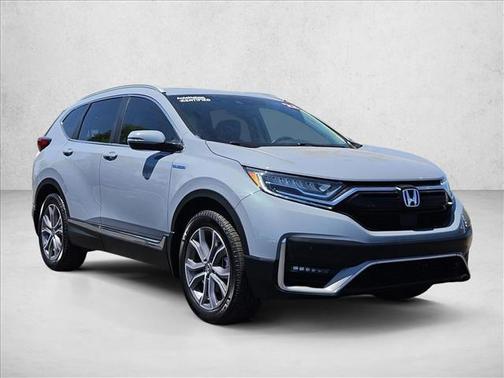 Blue 2022 Honda CR-V Hybrid Touring