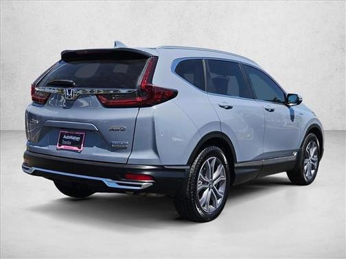 Blue 2022 Honda CR-V Hybrid Touring