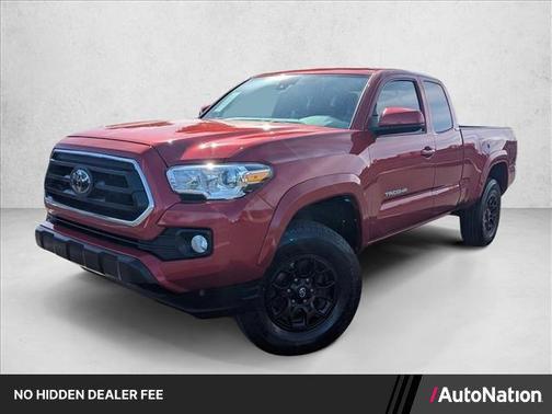 Barcelona Red Metallic 2022 Toyota Tacoma SR5