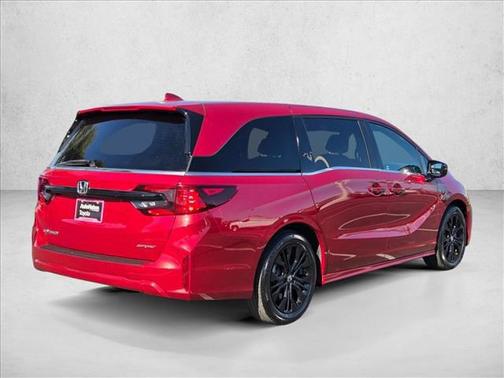 Radiant Red Metallic II 2025 Honda Odyssey Sport-L