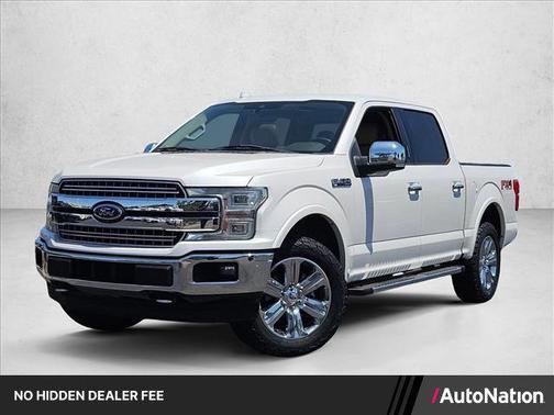 White 2018 Ford F-150 Lariat