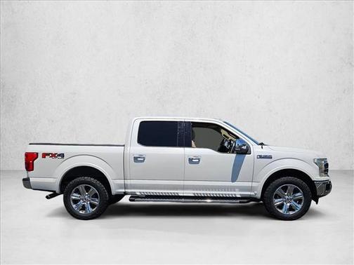 White 2018 Ford F-150 Lariat