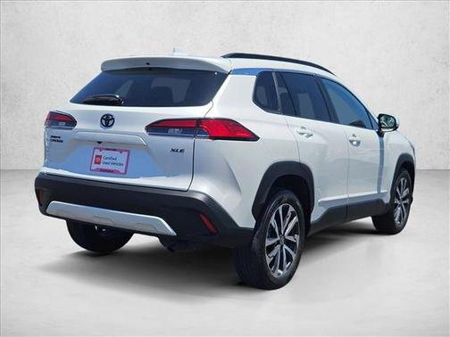 Wind Chill Pearl 2022 Toyota Corolla Cross XLE