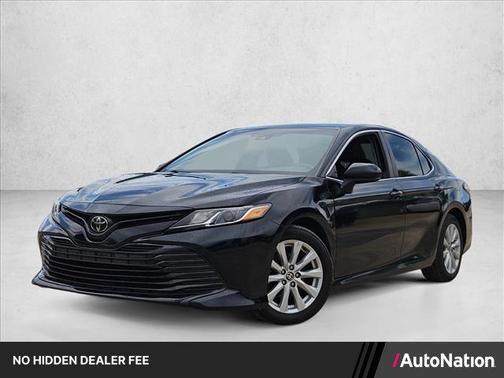 Midnight Black Metallic 2020 Toyota Camry LE