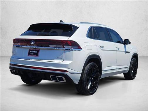 Opal White Pearl 2024 Volkswagen Atlas Cross Sport 2.0T SEL Premium
