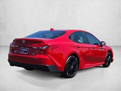 Supersonic Red 2025 Toyota Camry SE