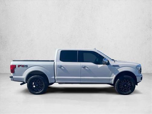White Platinum Metallic Tri-Coat 2019 Ford F-150 Platinum