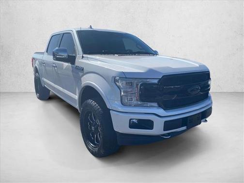White Platinum Metallic Tri-Coat 2019 Ford F-150 Platinum