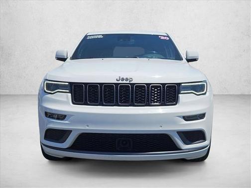 Bright White Clearcoat 2020 Jeep Grand Cherokee High Altitude