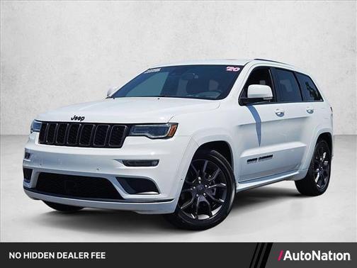 Bright White Clearcoat 2020 Jeep Grand Cherokee High Altitude