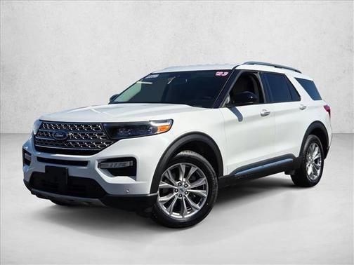 Oxford White 2023 Ford Explorer Limited