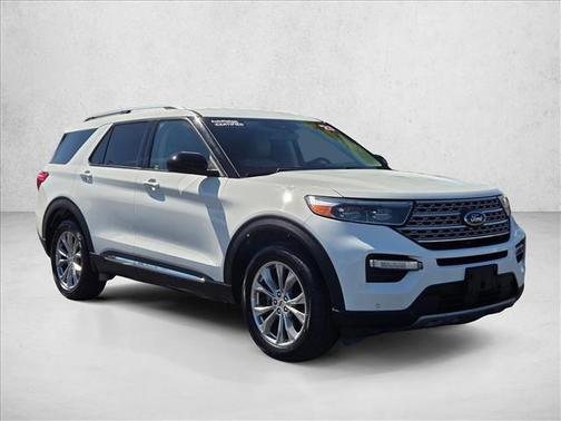 Oxford White 2023 Ford Explorer Limited