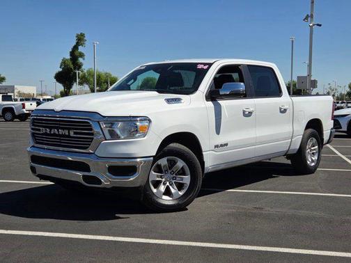 Bright White Clearcoat 2024 RAM 1500 Laramie