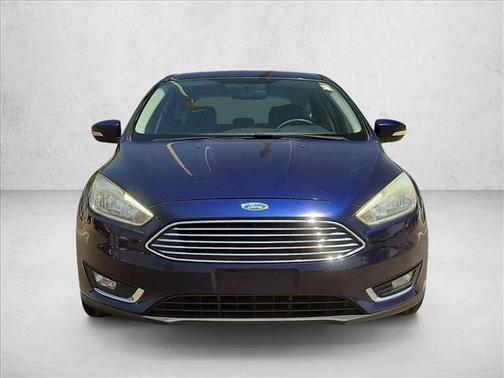 White Platinum Metallic Tri-Coat 2016 Ford Focus Titanium