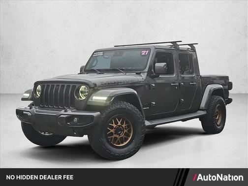 Granite Crystal Metallic Clearcoat 2021 Jeep Gladiator High Altitude 4x4