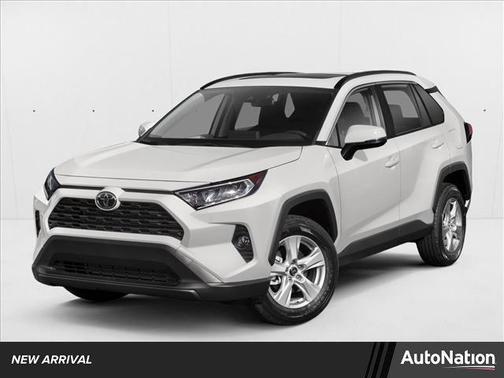 Super White 2020 Toyota RAV4 XLE