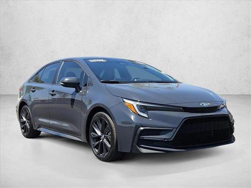 Gray 2023 Toyota Corolla XSE