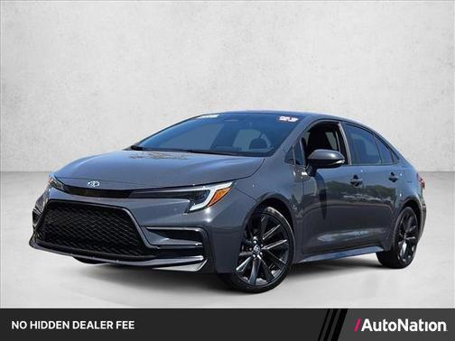 Gray 2023 Toyota Corolla XSE